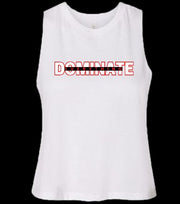 Women's Muscle Racerback Crop Dominate