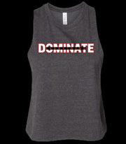 Women's Muscle Racerback Crop Dominate