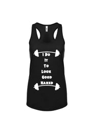 Women's Racerback Tank Naked -  MyMILFwear