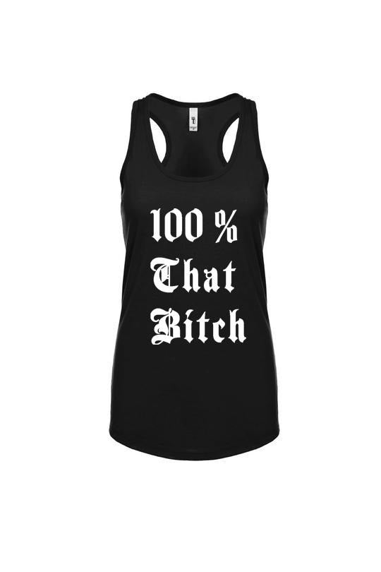 Women's Racerback Tank That Bitch -  MyMILFwear