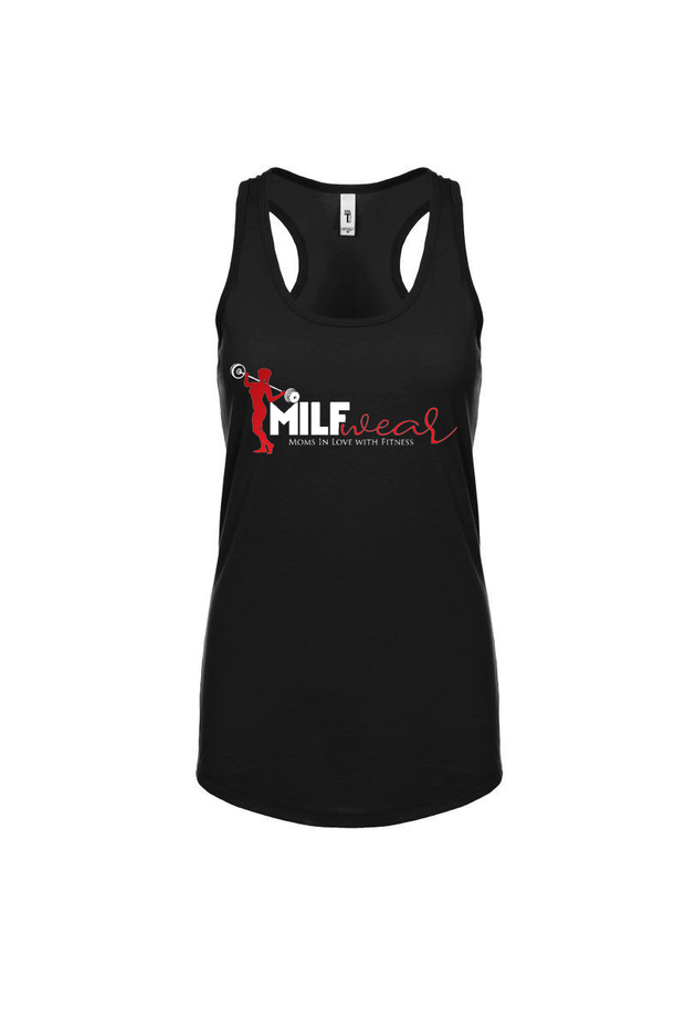 Women's Racerback Tank  MILFwear Logo