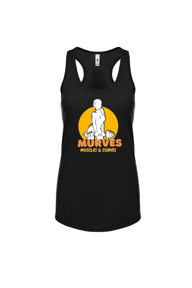 Women's Racerback Tank Murves Muscles & Curves