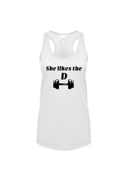 Women's Racerback Tank The D -  MyMILFwear