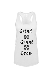 Woman's Tank Grind Grunt Grow