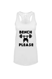 Women's Racerback Tank Bench Please