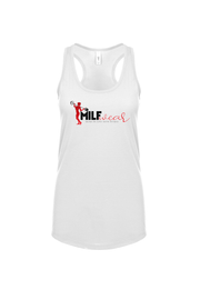 Women's Racerback Tank  MILFwear Logo