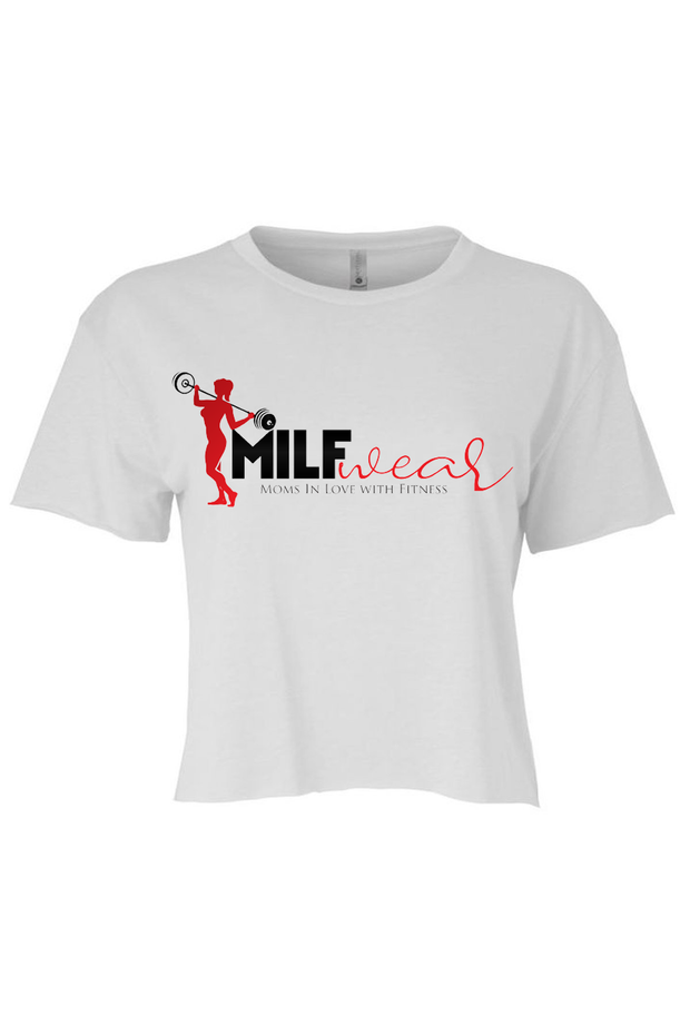 Women's Crop  MILFwear Logo