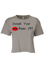 Women's Crop Sweat Your Basic Off