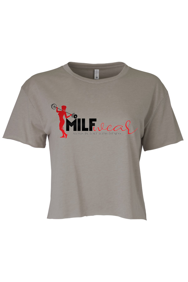 Women's Crop  MILFwear Logo