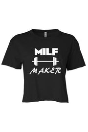 Women's Crop Milf Maker -  MyMILFwear