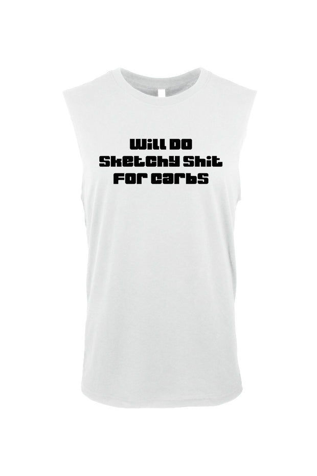 Men's Muscle Tank Top Carbs -  MyMILFwear