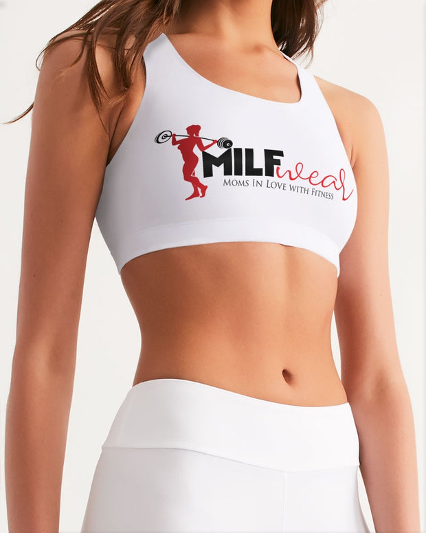 MILFwear Logo Women's Seamless Sports Bra