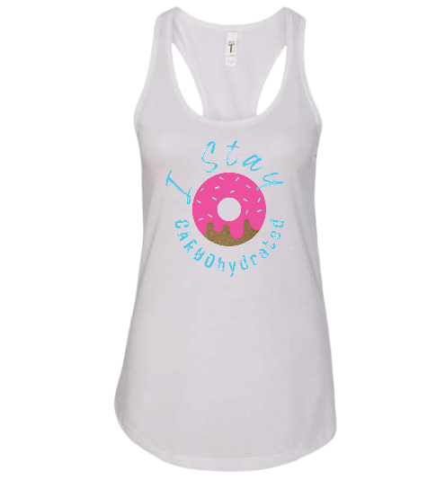 Women's Racerback Tank CARBOhydrated