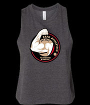 Women's Muscle Racerback Crop FAFO Athletics