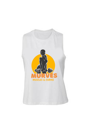 Women's Muscle Racerback Crop Murves Muscles & Curves