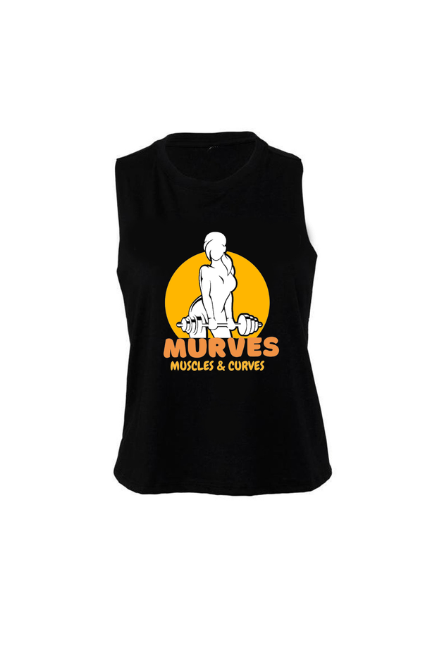 Women's Muscle Racerback Crop Murves Muscles & Curves