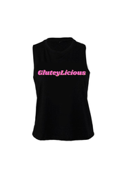 Women's Muscle Racerback Crop Gluteylicious