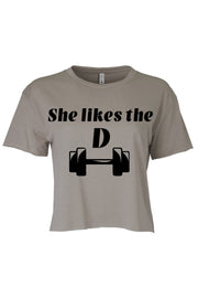 Women's Crop The D -  MyMILFwear