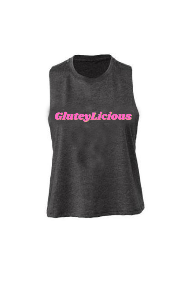 Women's Muscle Racerback Crop Gluteylicious