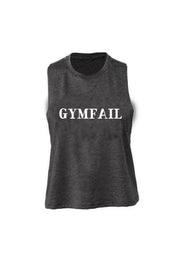 Women's Muscle Racerback Crop Gymfail