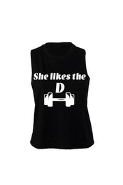 Women's Muscle Racerback Crop The D -  MyMILFwear