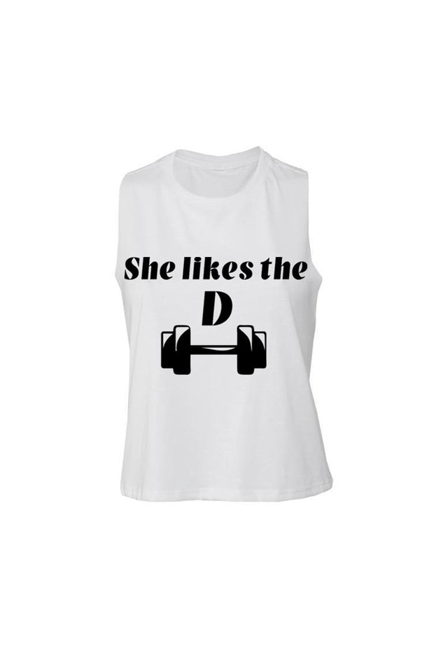 Women's Muscle Racerback Crop The D -  MyMILFwear