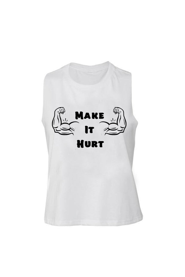 Women's Muscle Racerback HURT -  MyMILFwear