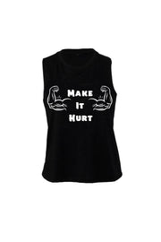 Women's Muscle Racerback HURT -  MyMILFwear